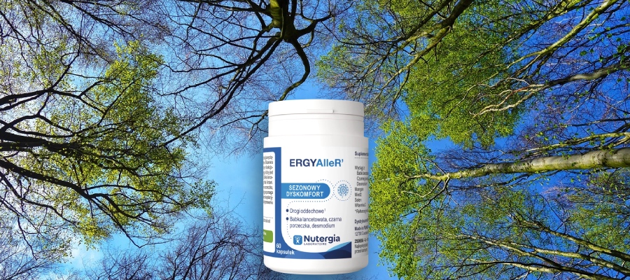 Wiosna bez alergii - to możliwe? ErgyAlleR` - nowość od Nutergia